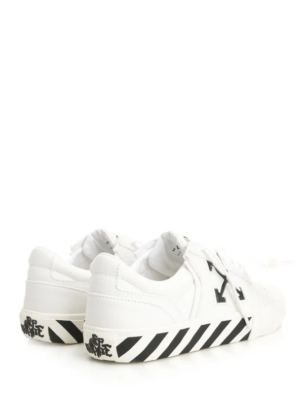 Off-White White Low Top Sneakers - Image 3