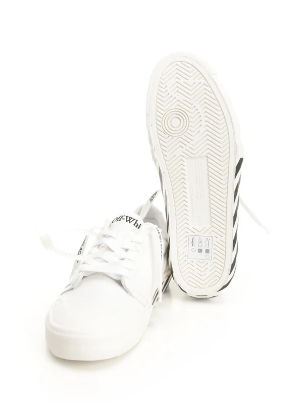 Off-White White Low Top Sneakers - Image 5