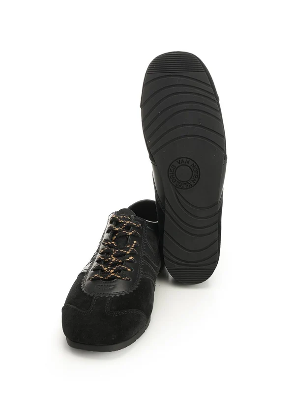 Dries Van Noten Black Low Top Sneakers - Image 5