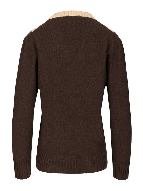 Valentino Brown Knitted - Image 2