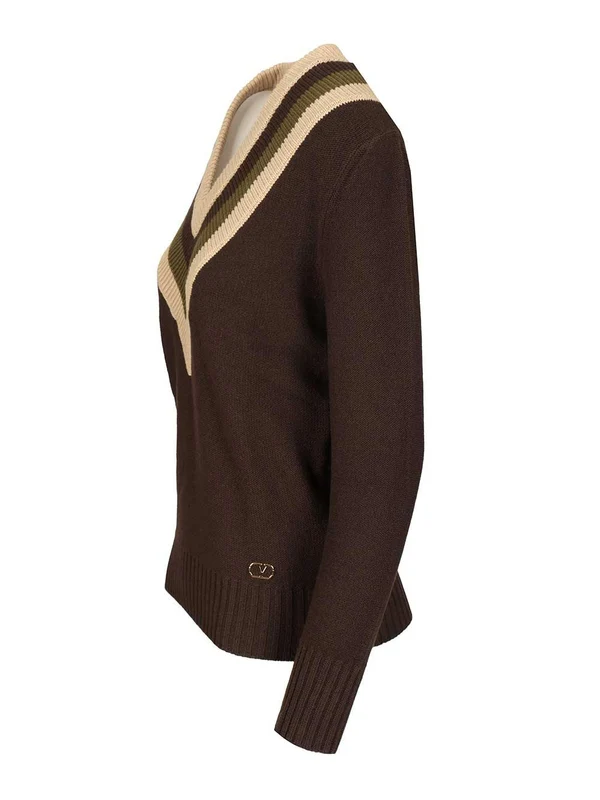 Valentino Brown Knitted - Image 3