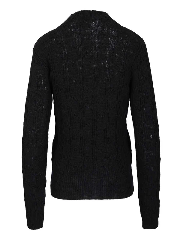 Dries Van Noten Black Knitted - Image 2