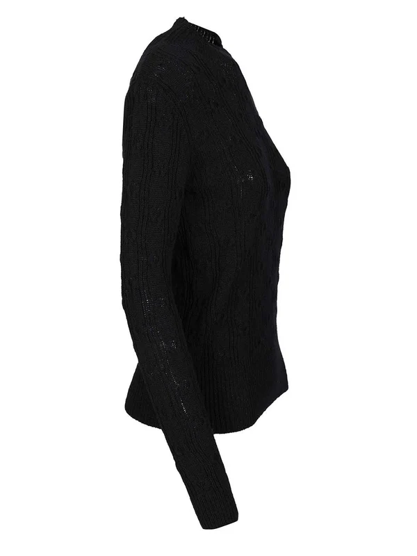 Dries Van Noten Black Knitted - Image 3