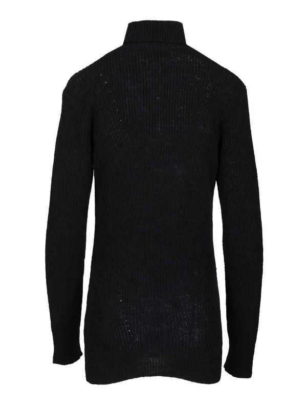 Dries Van Noten Black Knitted - Image 2