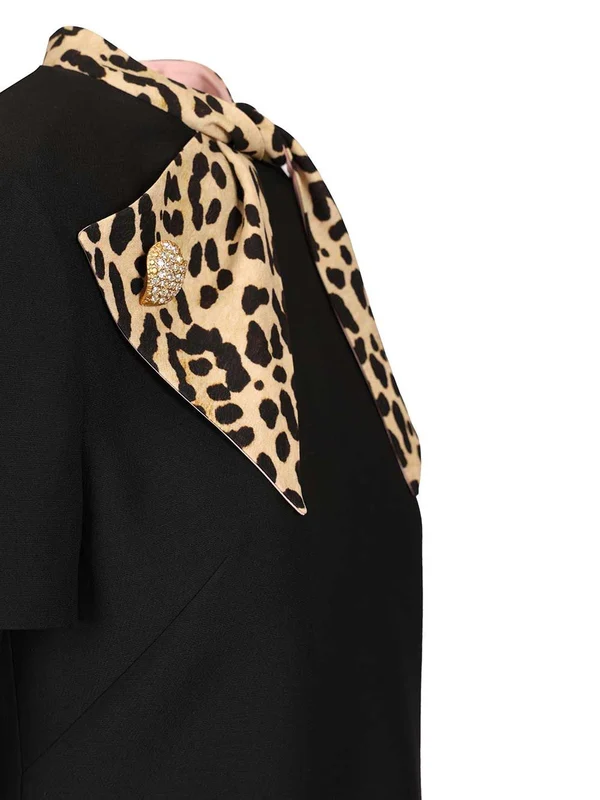 Valentino Black Mini Dress - Image 5