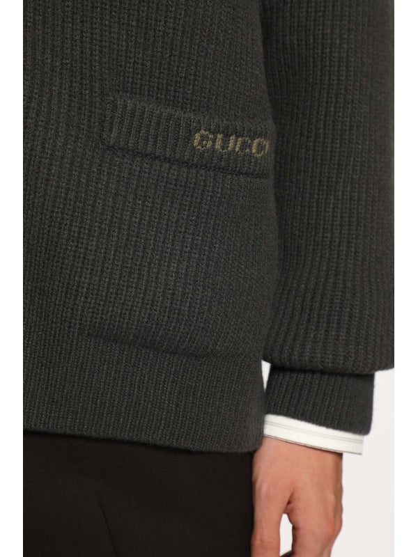 Gucci Grey Cardigans - Image 5