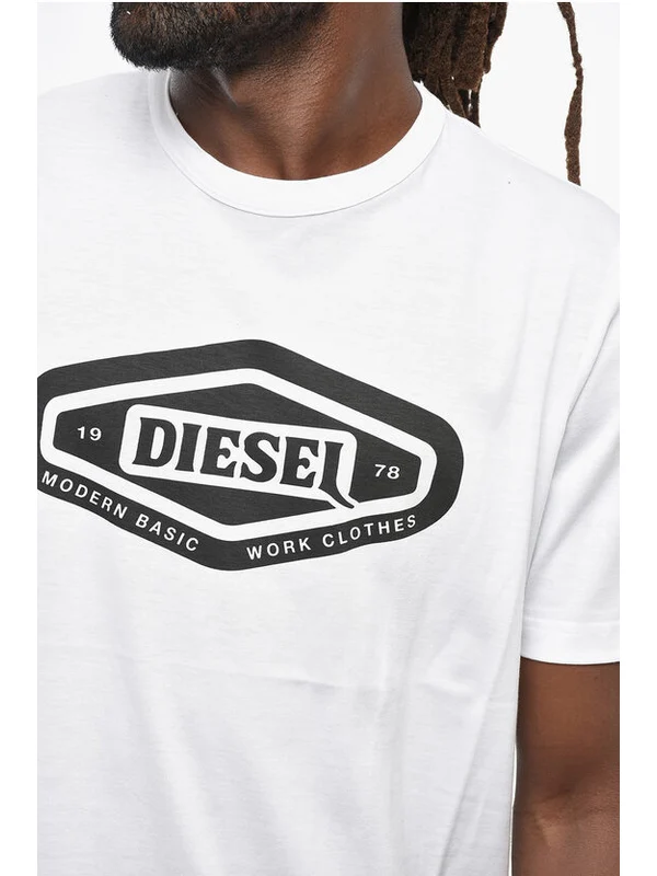 Diesel White Half Sleeve - Image 3