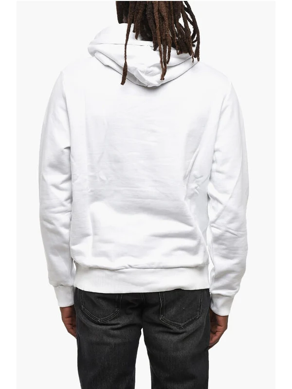 Diesel White Hoodies - Image 2