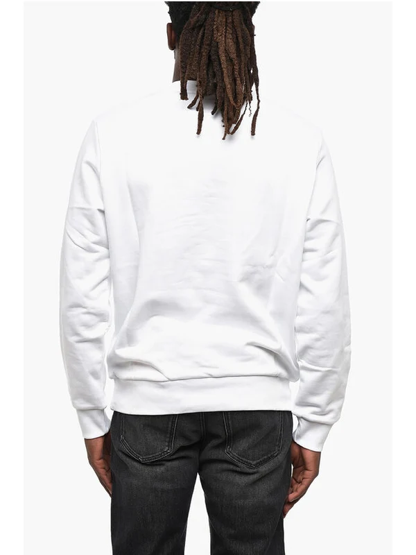 Diesel White Sweatshirts - Image 2