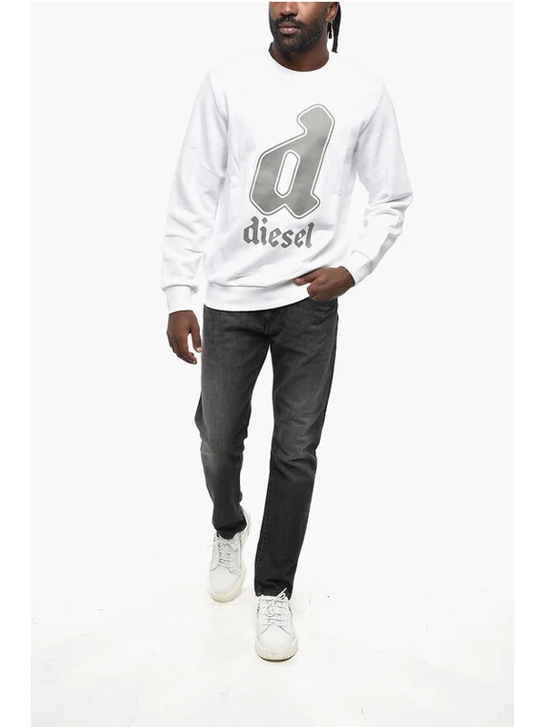 Diesel White Sweatshirts - Image 4