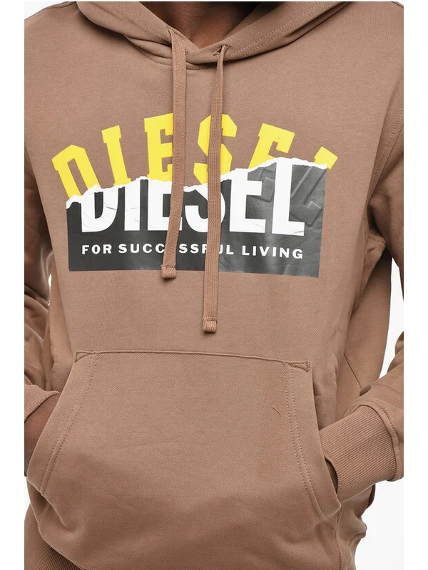 Diesel Brown Hoodies - Image 3