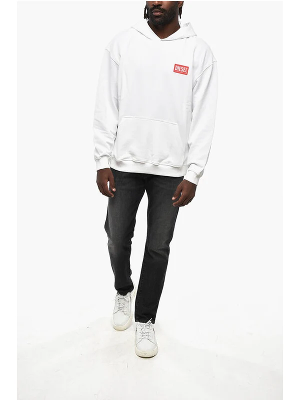 Diesel White Hoodies - Image 4