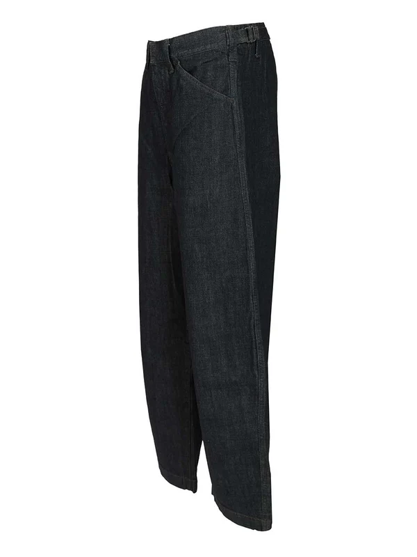 Lemaire Blue Denim Pants - Image 3
