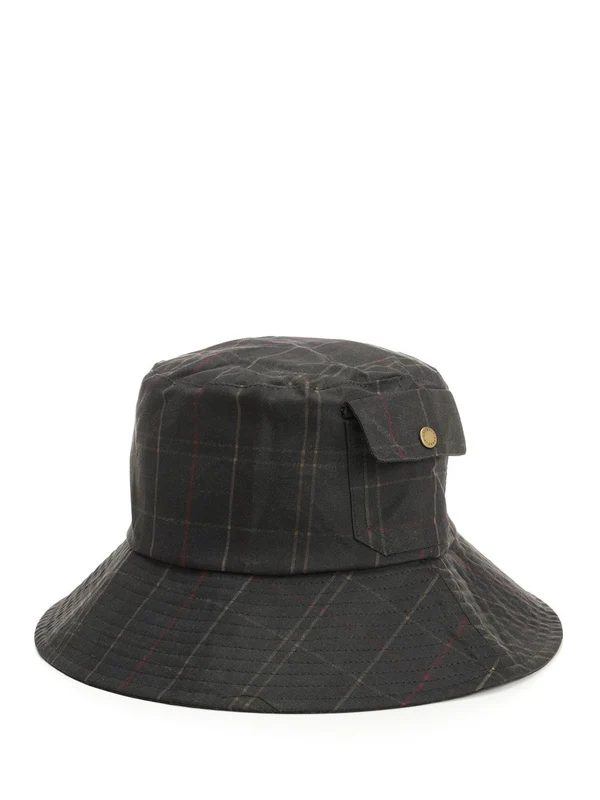 Barbour Brown Bucket Hats - Image 2