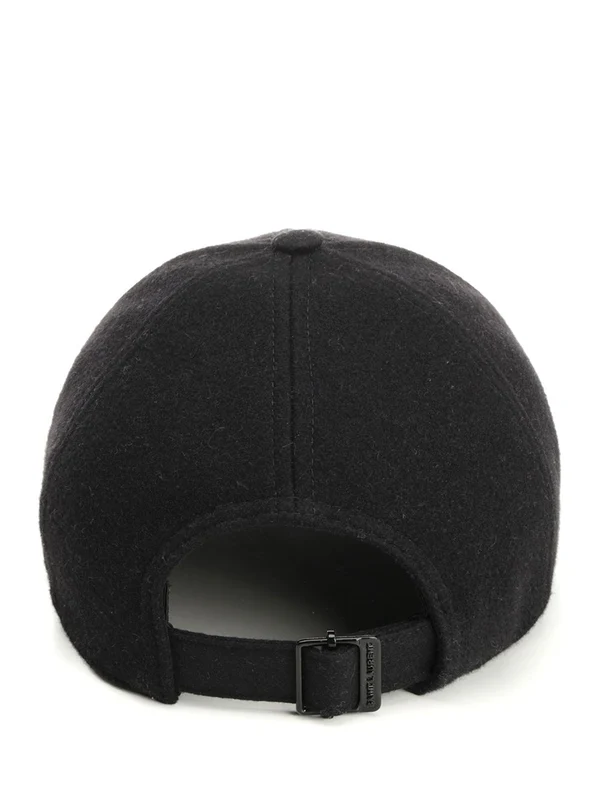 Saint Laurent Black Cap - Image 3