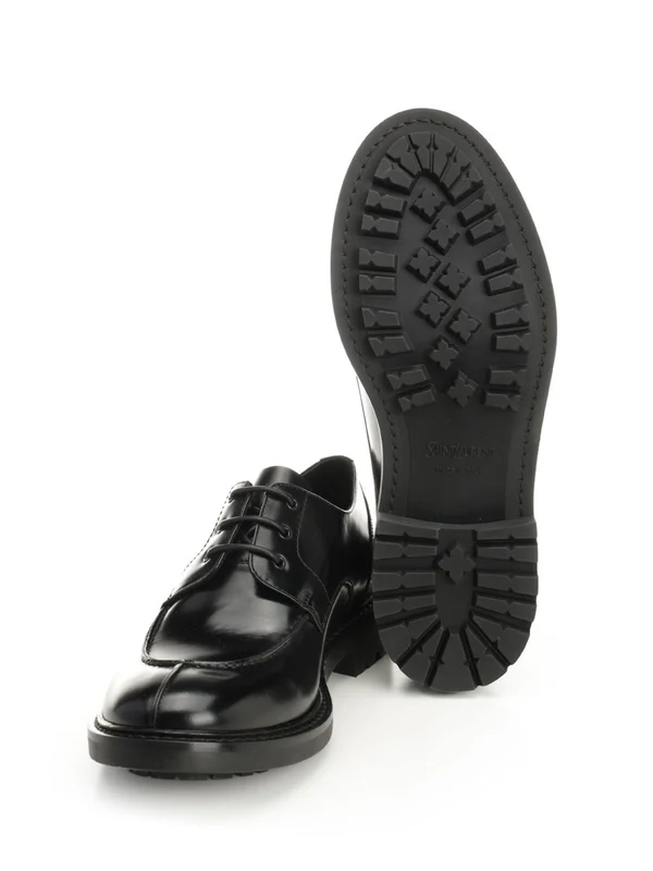 Saint Laurent Black Lace-Ups - Image 5