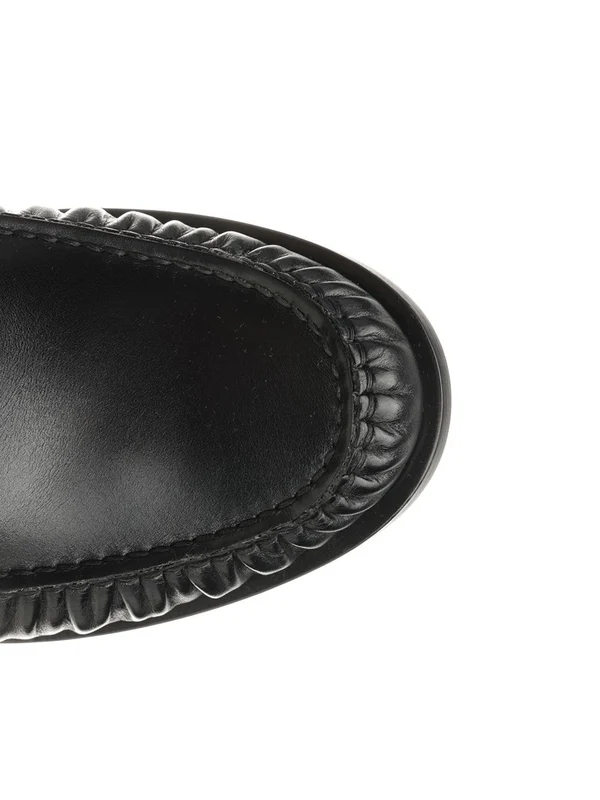 Saint Laurent Black Loafers - Image 4