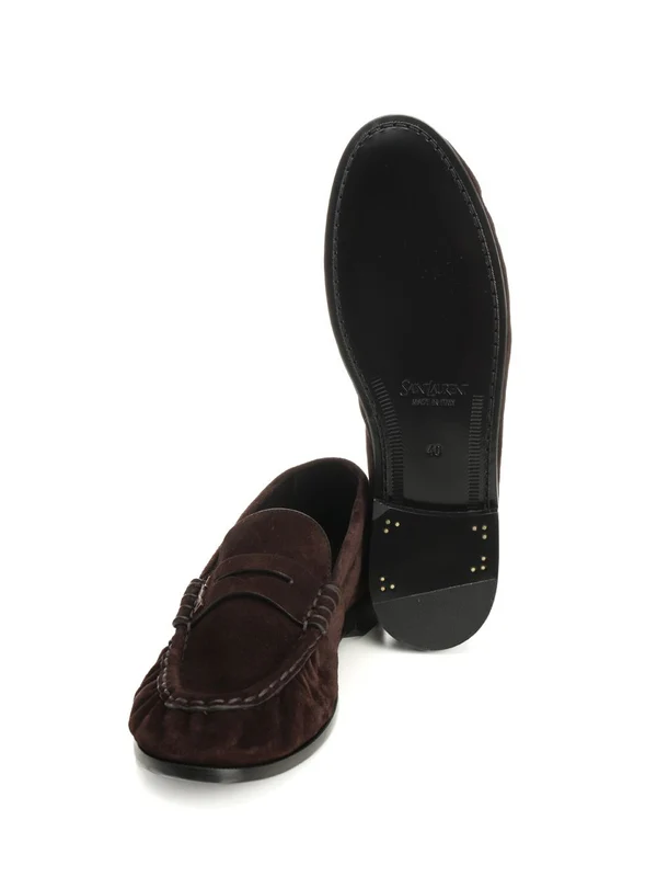 Saint Laurent Brown Loafers - Image 5