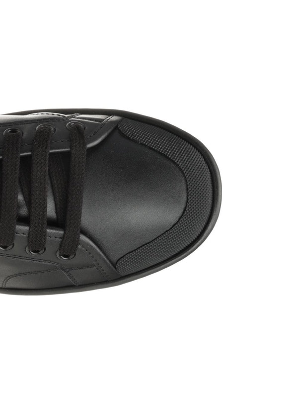 Saint Laurent Black Low Top Sneakers - Image 4
