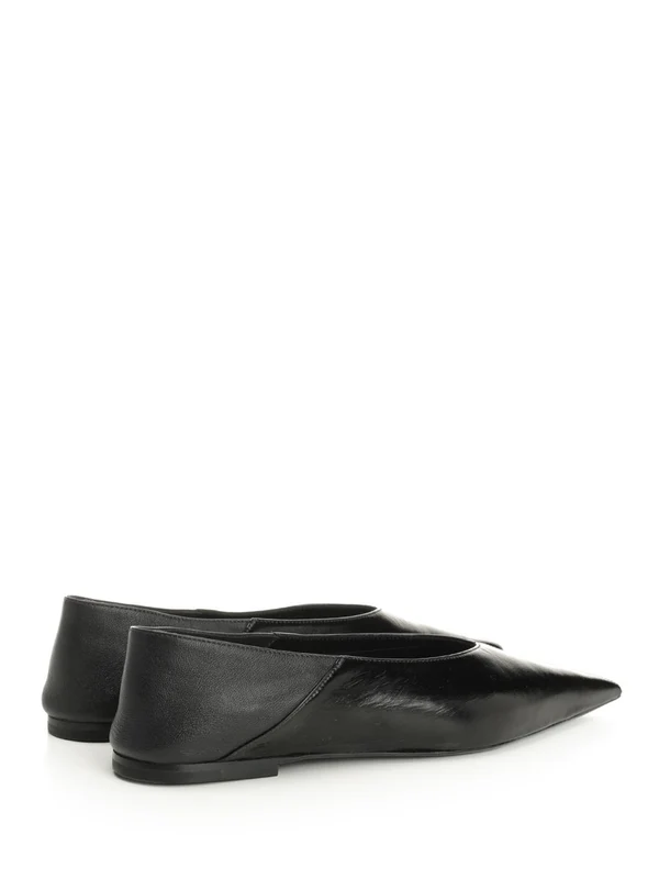Saint Laurent Black Flat Shoes - Image 3