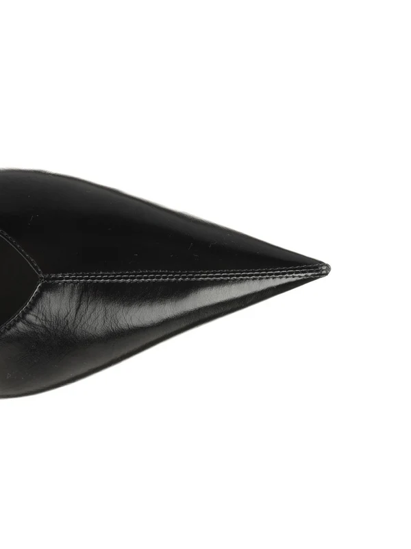 Saint Laurent Black Flat Shoes - Image 4