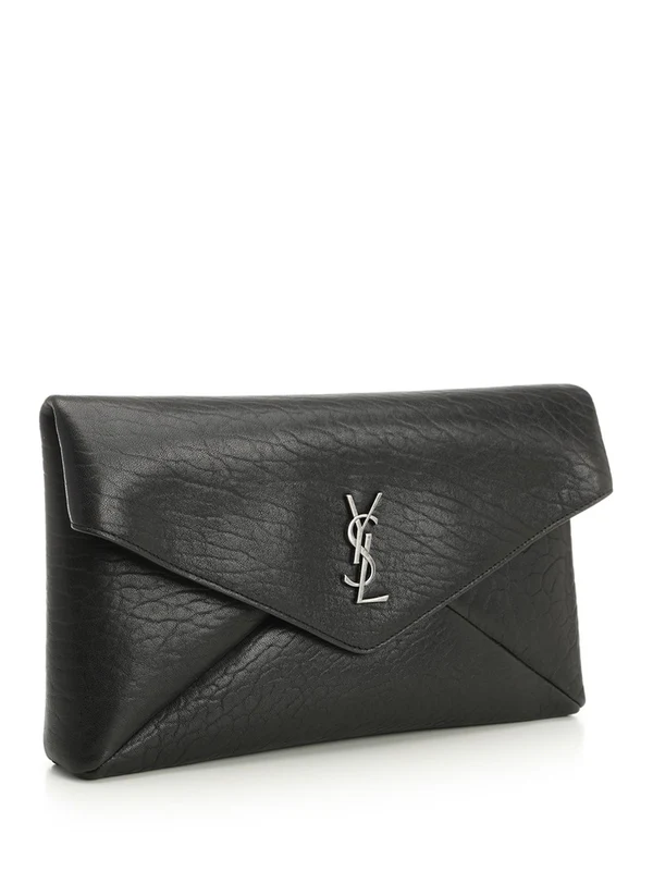 Cassandra Large Black Clutch Bags - Image 2
