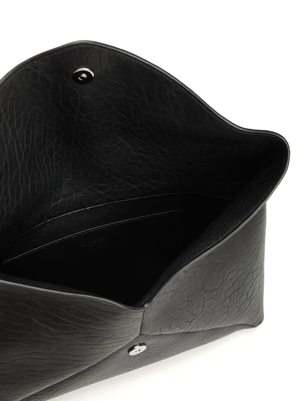 Cassandra Large Black Clutch Bags - Image 4
