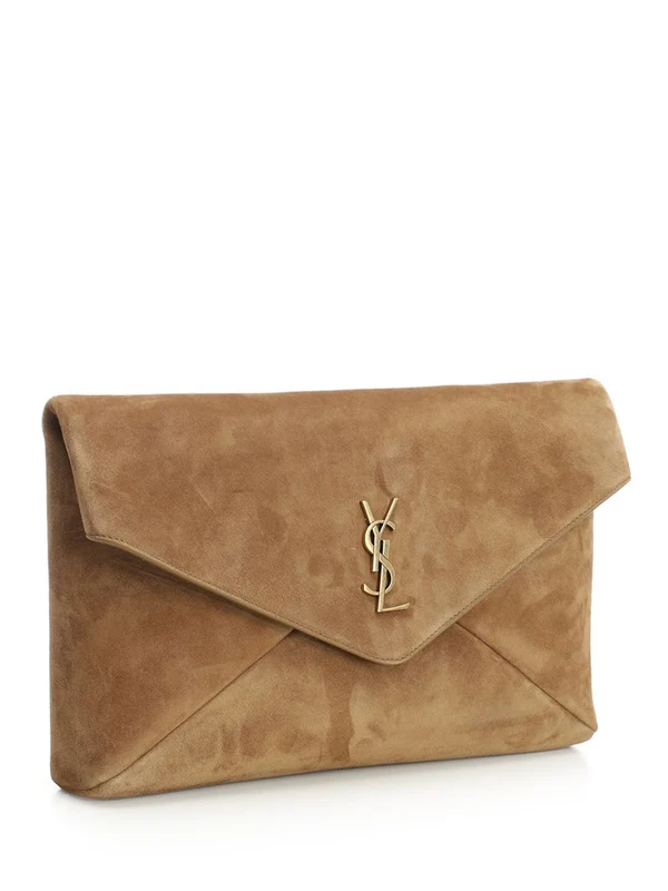 Cassandra Large Brown Clutch Bags - Image 2