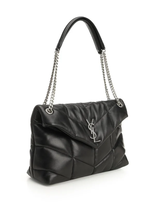 Puffer Medium Black Crossbody & Shoulder Bags - Image 2