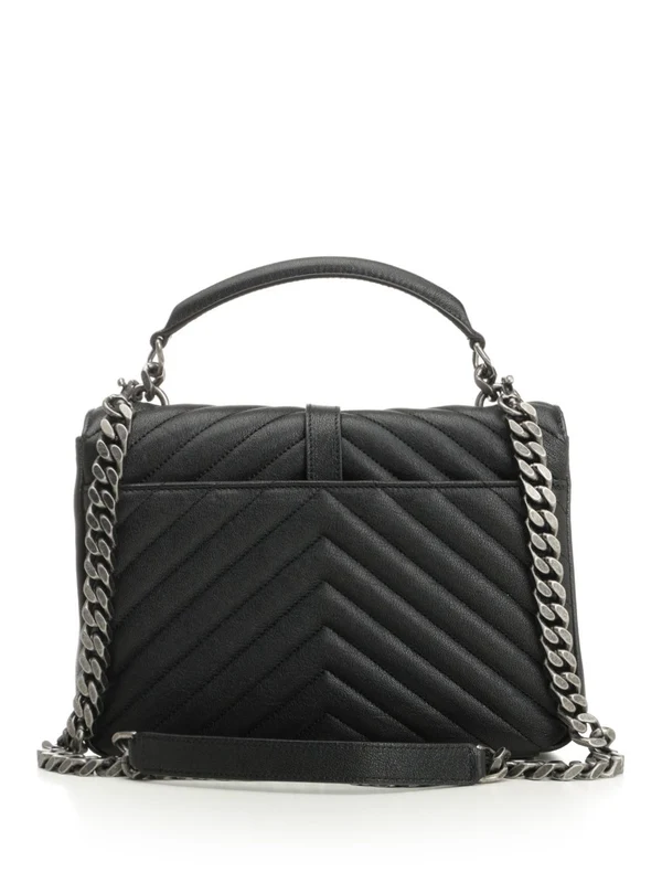 College Medium Black Tote Bags - Image 3