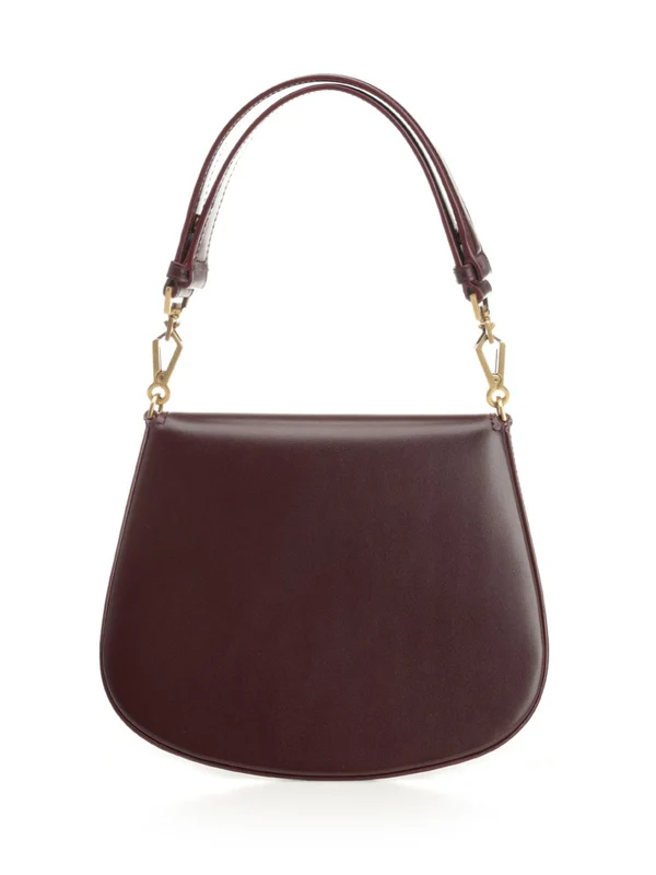Saint Laurent Burgundy Tote Bags - Image 3