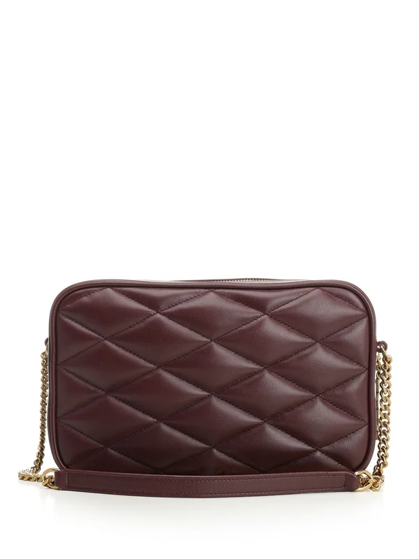 Saint Laurent Burgundy Crossbody & Shoulder Bags - Image 3