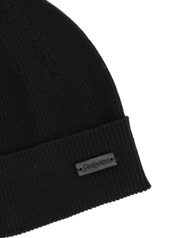 Saint Laurent Black Beanies - Image 3