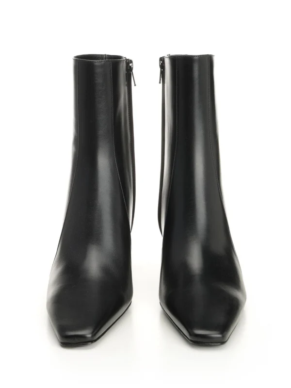 Saint Laurent Black Ankle Boots - Image 5