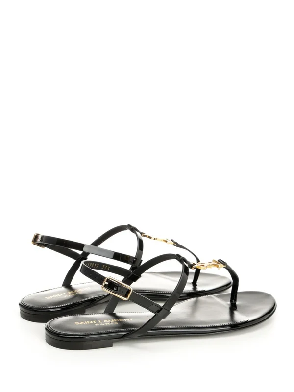 Saint Laurent Black Sandals - Image 3