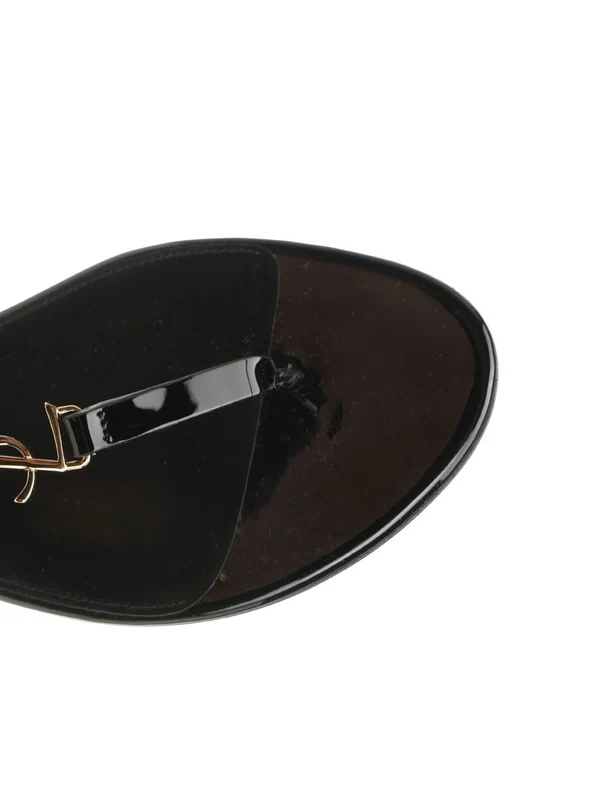 Saint Laurent Black Sandals - Image 4