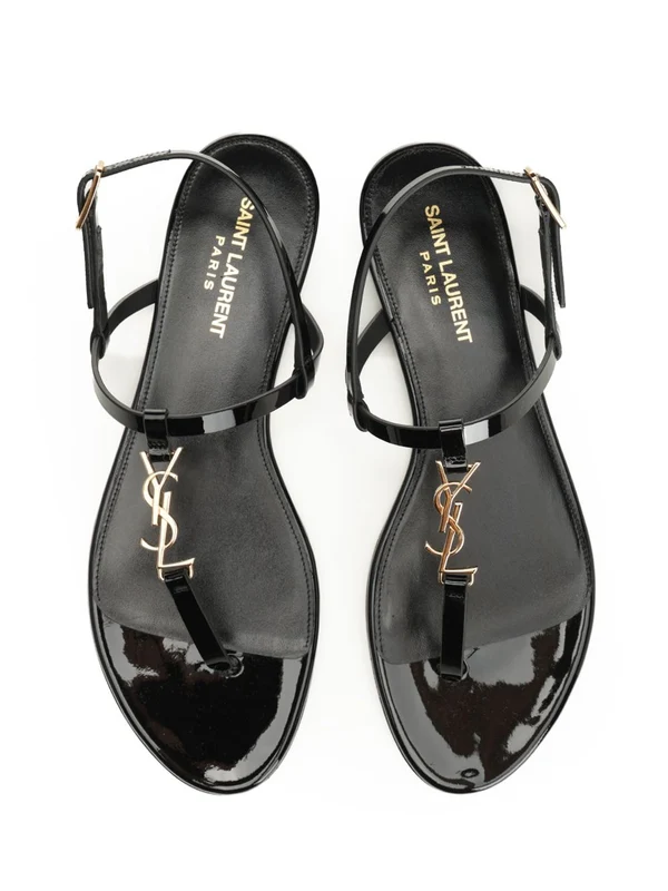 Saint Laurent Black Sandals - Image 5