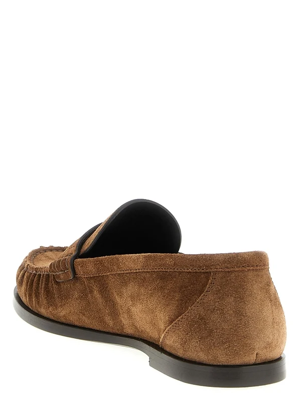 Saint Laurent Brown Loafers - Image 3