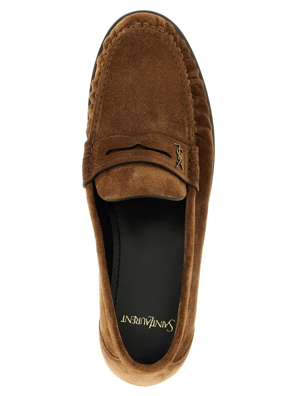 Saint Laurent Brown Loafers - Image 4