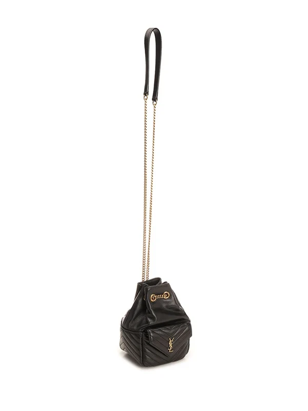 Saint Laurent Black Bucket Bags - Image 2
