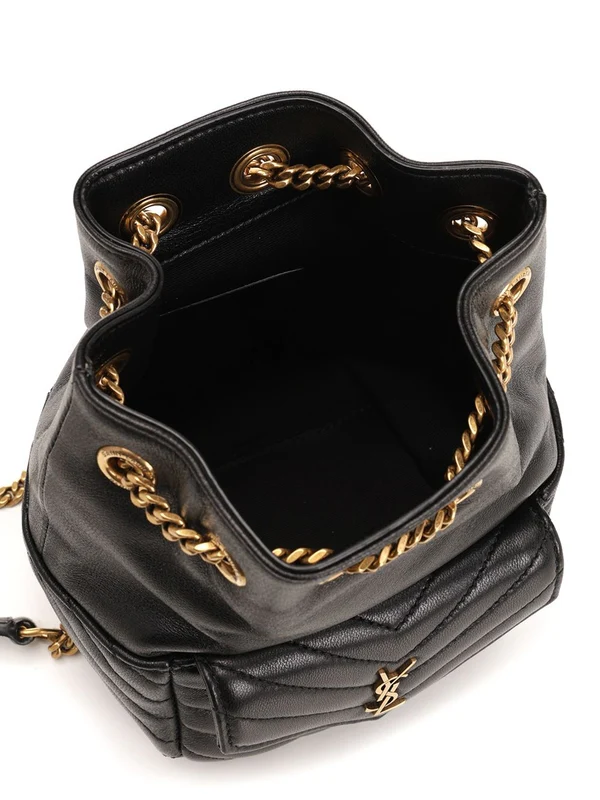 Saint Laurent Black Bucket Bags - Image 4