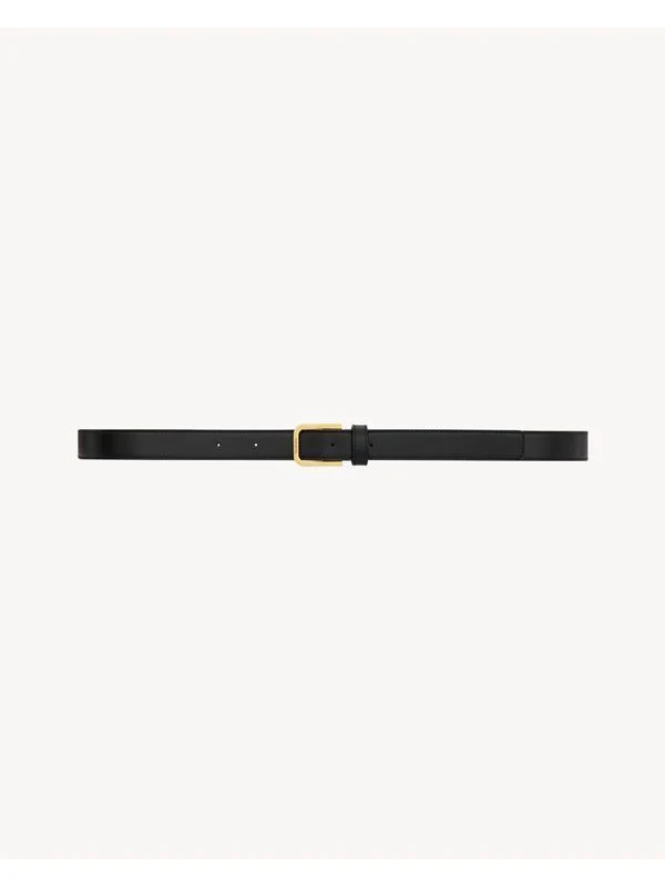 Minimalist Smooth Leather Belt - Image 2