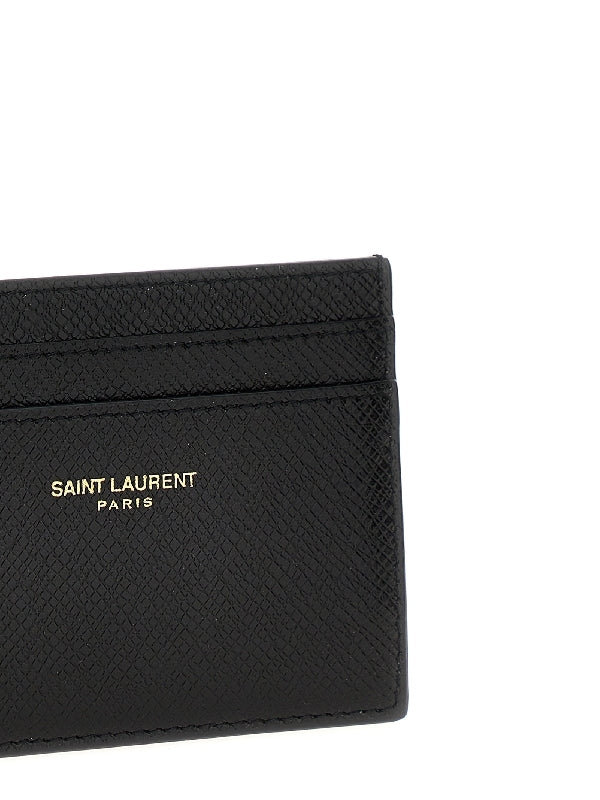 Calfskin Black Card Holder - Image 3