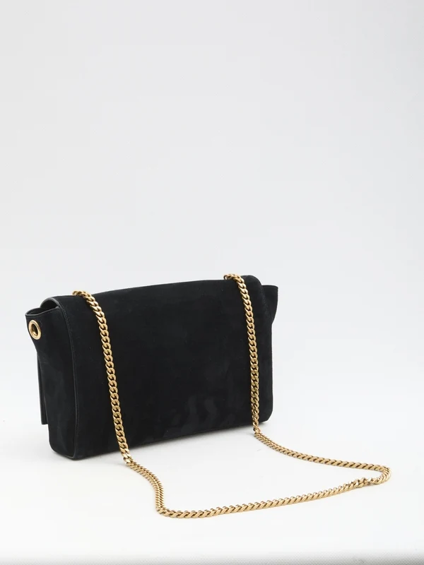Kate Reversible Medium Suede Shoulder Bag - Image 2