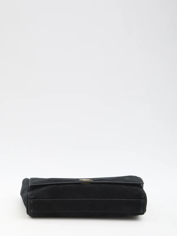 Kate Reversible Medium Suede Shoulder Bag - Image 3