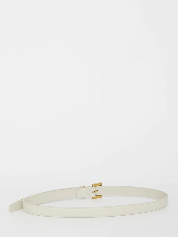 YSL Logo Leather Belt - Image 2
