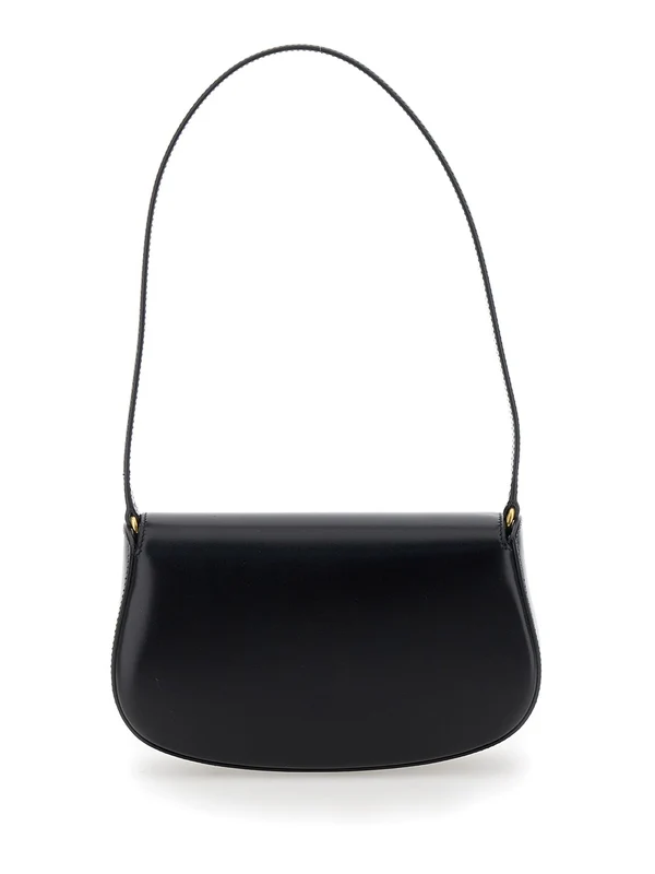 Demi Lune Black Hobo Shoulder Bag - Image 2