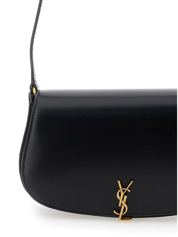 Demi Lune Black Hobo Shoulder Bag - Image 3