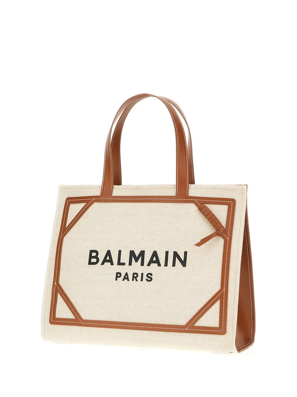Balmain Ivory Tote Bags - Image 2