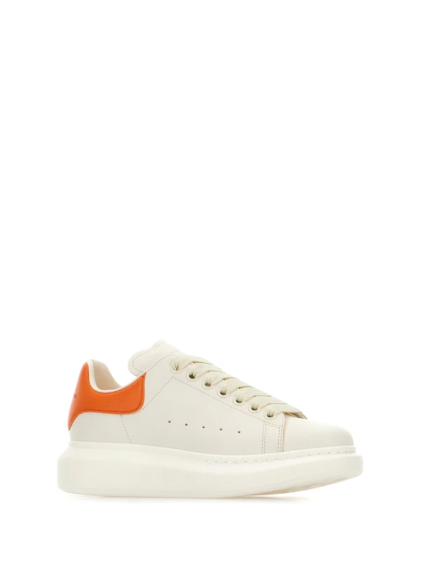 Alexander Mcqueen White Low Top Sneakers - Image 2
